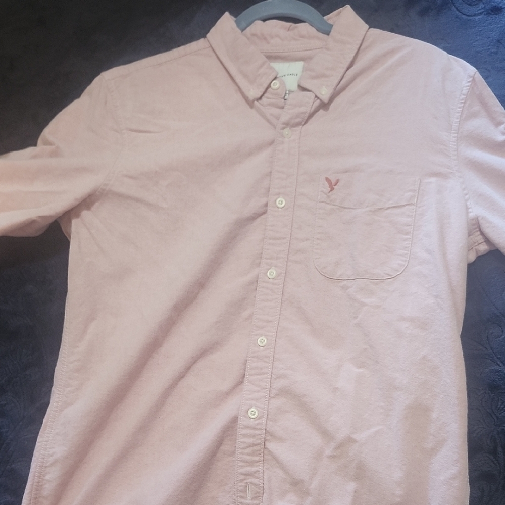 Men's Pink Casual Shirt
